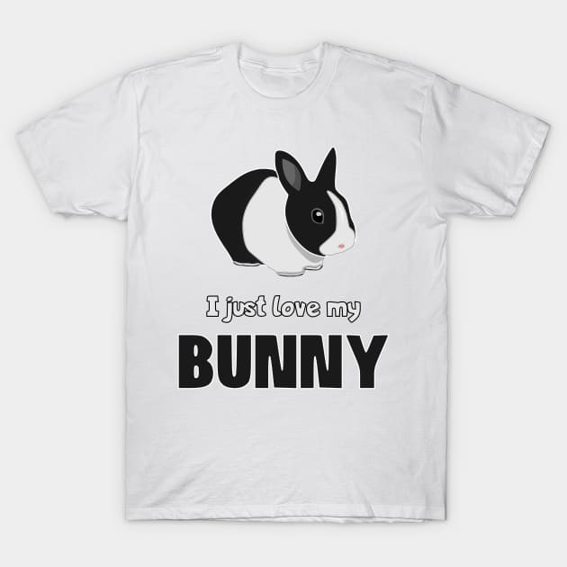 I just love my bunny T-Shirt by The_Dictionary